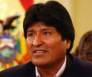 Presidente de Bolivia, Evo Morales