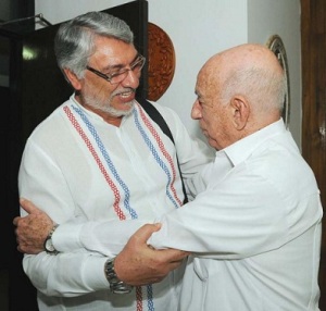 Fernando Lugo y Machado Ventura