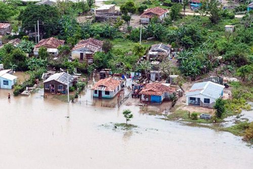 Las intensas lluvias en Cuba provocaron severas inundaciones en casi todo el territorio nacional. Foto: Sadiel Mederos/Vanguardia
