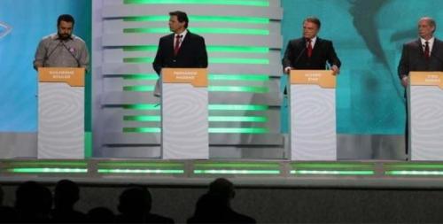   Realizan debate televisivo principales candidatos a la presidencia de Brasil