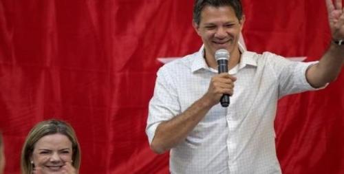  Sondeo revela que aumenta apoyo a Haddad para segunda vuelta electoral en Brasil