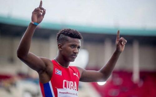 Eligen al saltador Maikel Vidal mejor atleta juvenil del año en Camagüey