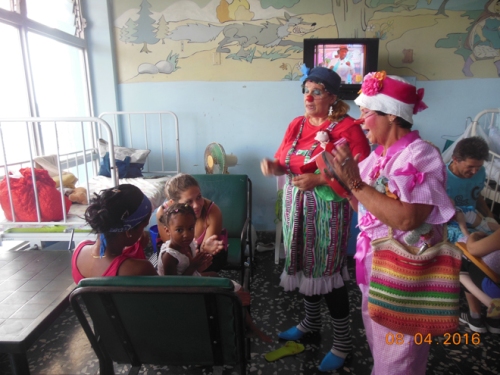   En Cuba destacan labor de payasos terapéuticos