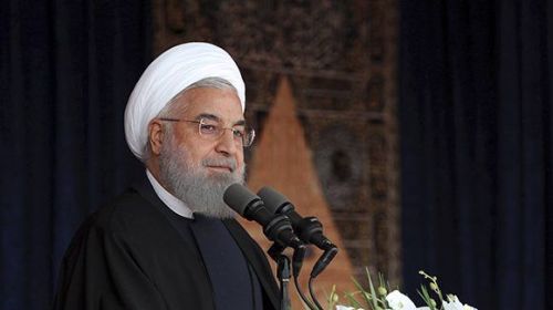 El presidente iraní, Hasan Rohani. Foto: AP.