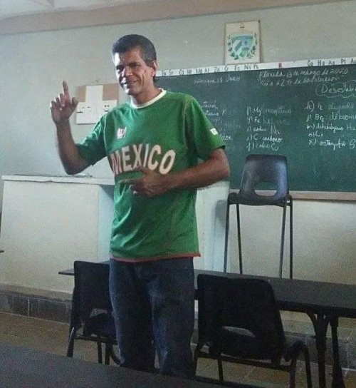Oscar Perdomo Díaz, Director de la Escuela Secundaria Básica Urbana José Martí de la ciudad de Florida